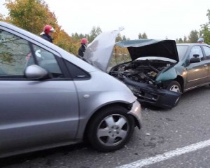 Wypadek na Sarogardzkiej - fot. MC