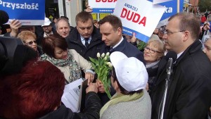 Andrzej Duda w Pruszczu Gdańskim - fot. MC