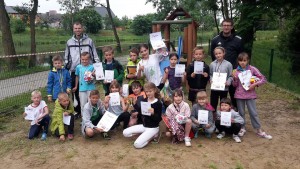 Zwycięzcy "Biegu Traugutta" w Wojanowie