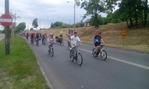 Pruszcz przejazd rowerzystów