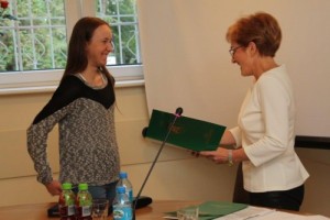 Karolina otrzymała Nagrodę Wójta za wybitne osiągnięcia sportowe