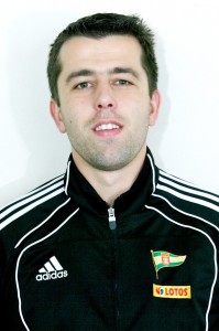 Trener Łukasz Poźniak
